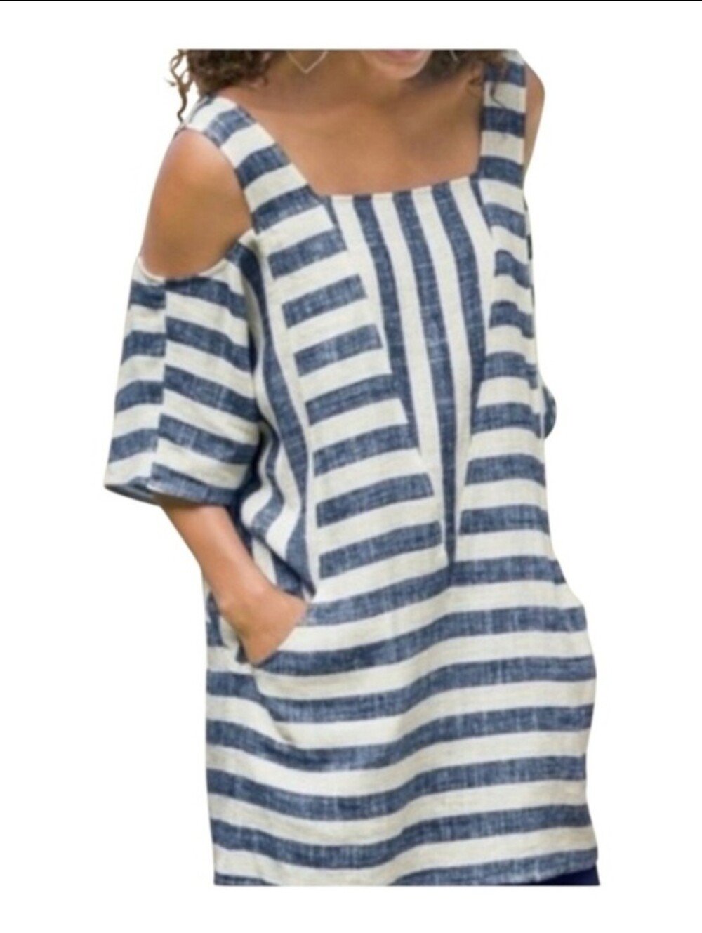 Soft Surroundings Sunset Tunic Top -M - Picture 1 of 11
